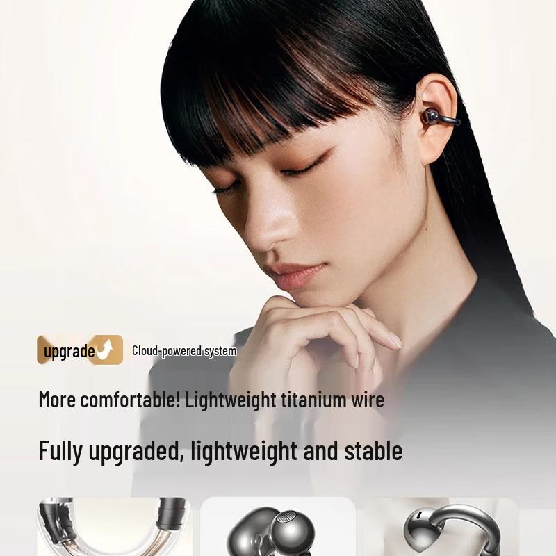 Sennu S6S Ultra Wireless Ear-Clip AI Translator Headset