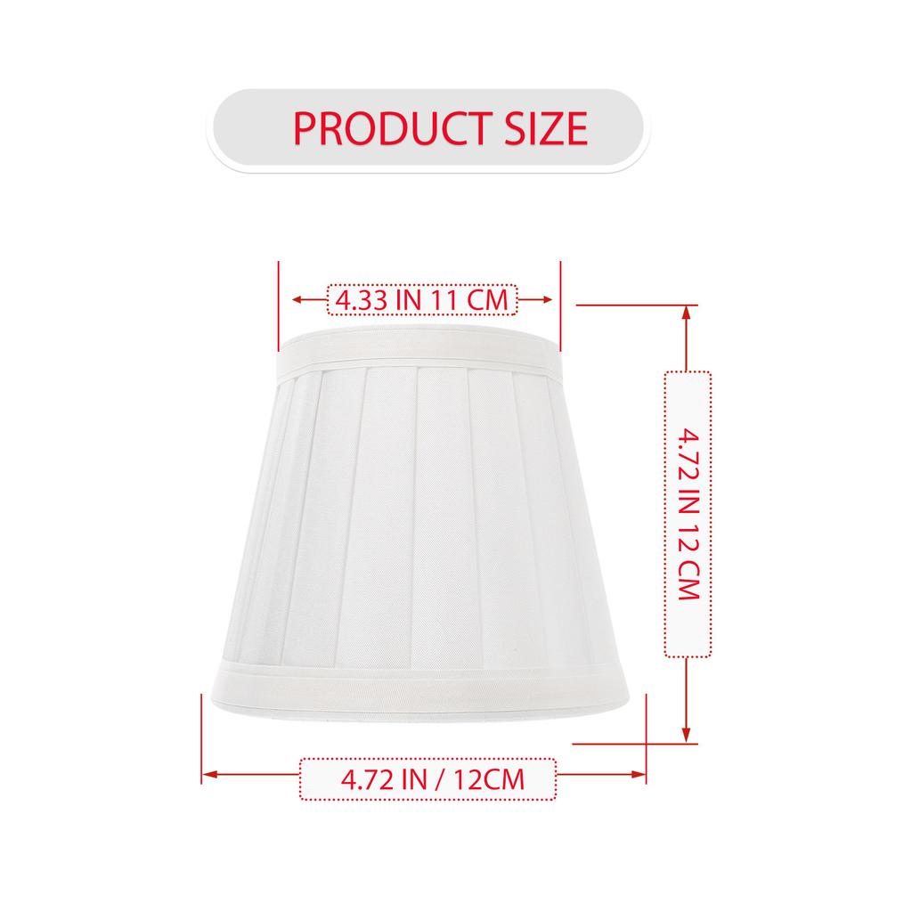 Cloth Lampshade Barrel Style European Decorative Ceiling Lamp Shade Small Multifunctional Lamp Cover for Home Hotel Living Room