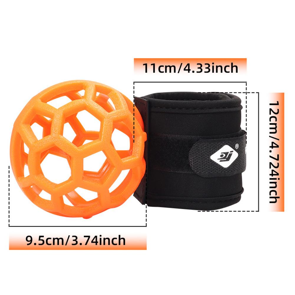 

Golf Swing Trainer Magic Ball With Wrist Fixator Swing Practice Corrector Golf Equipment оранжевый