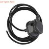 Y4UA 12V 13 Pin Trailer Plug Universal 13Pole Electrical Caravans Wiring Connector Towing Bar Socket Adapter