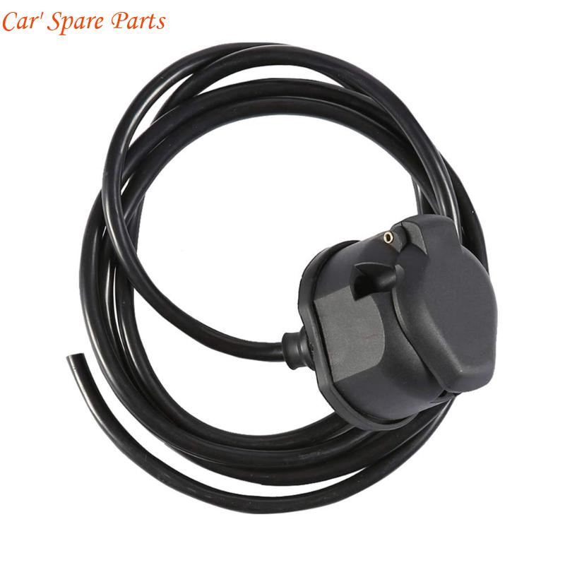 Y4UA 12V 13 Pin Trailer Plug Universal 13Pole Electrical Caravans Wiring Connector Towing Bar Socket Adapter