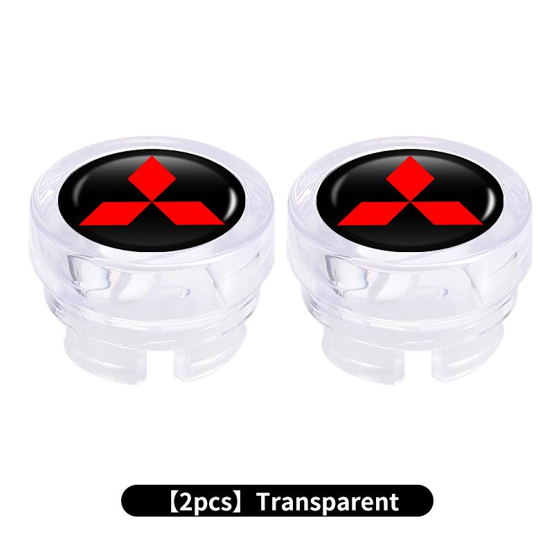 For Mitsubishi 1/2PCS Car Cigarette Lighter Cover Button Protector Dust Cap Auto Accessories Lancer ASX Pajero Mirage Attrage