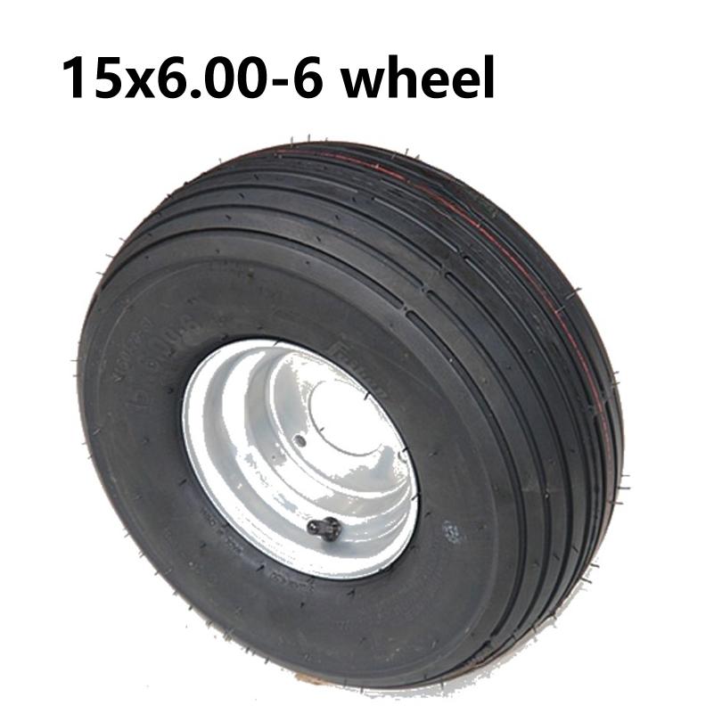 15X6.00-6-inch Vacuum Tire Suitable for