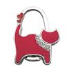 Two-heart Cat Bag Hook: Customizable Logo, Inner-Folding Table Edge Hook for Ladies