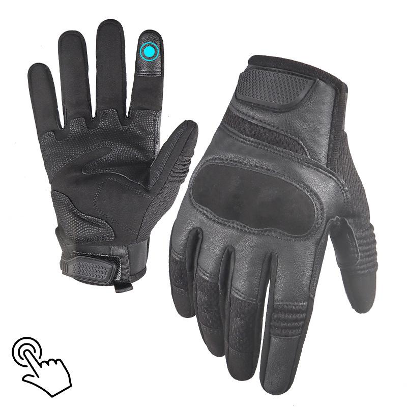 Outdoor Sports Tactical Gloves Riding Hard Shell Full Finger Mountaineering Protection Special Training Fighting CS Motorcycle Gloves Equipment