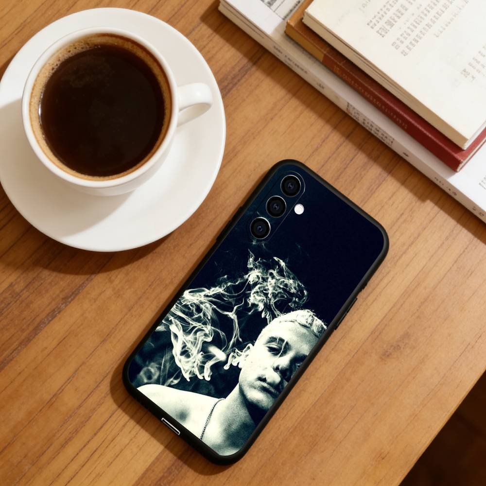PLK French rapper Mathieu Phone Case For Samsung Galaxy A73,A72,A71,A70,A53,A52,A51,Soft Silicone Black Cover