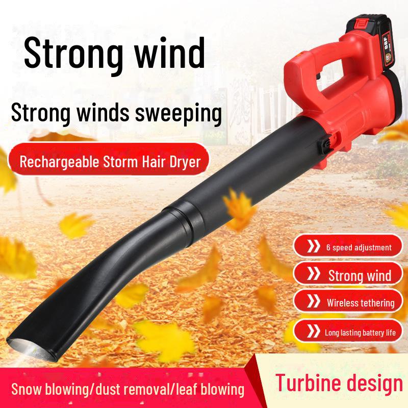 Customizable Electric Storm Blower: Leaf, Snow, Dust, Lithium Battery-Powered