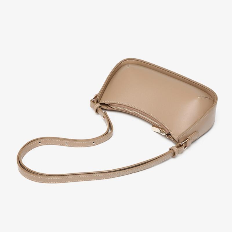 2026 New Summer Commute Luxury Genuine Leather Women's Underarm Small Bag - Ladies' Lightweight Crossbody Shoulder Purse
