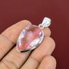Faceted Pink Kunzite Pendant Natural Gemstone Jewelry Handmade Pendant 925 Sterling Silver Pendant Gifts for Mother Brand New Silver Jewelry