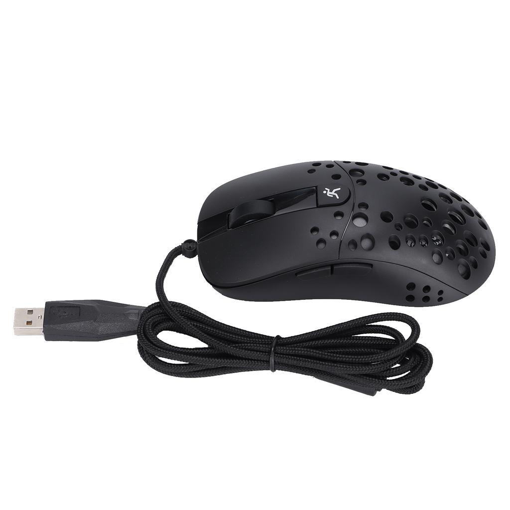 HXSJ Gaming Mouse Wired Six Level Adjustable Precise Control 8000DPI RGB Mice for Windows PC Gamers