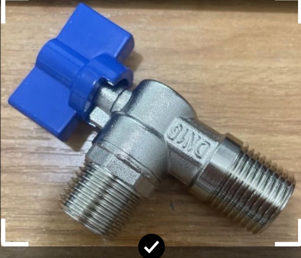 4-6 Point Copper DN15 Union Ball Valve, Thickened, Internal/External Thread, Straight-Through, for Hot/Cold Water Systems