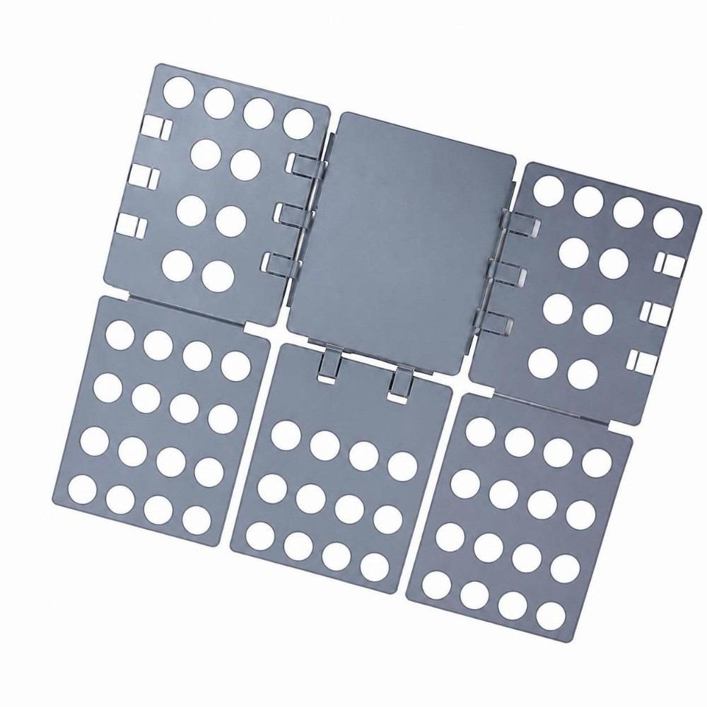 Practical Shirt Folding Board Lazy Person Plastic Clothes Folder Clothing Organizer Adults