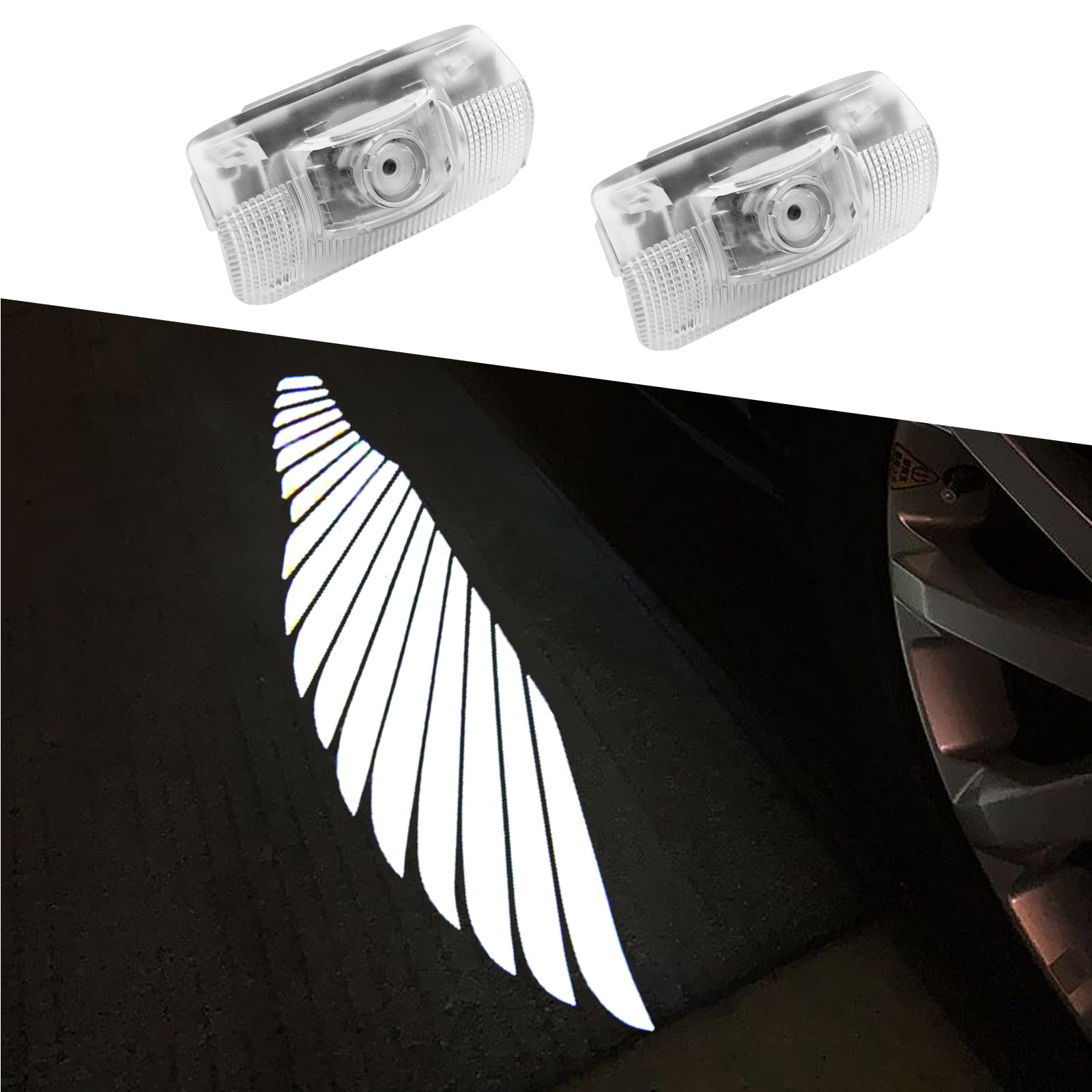 

Светодиодная лампа подсветки салона общего назначения Toyota, проекционный свет на дверь, проекция логотипа, высокая яркость, холодный