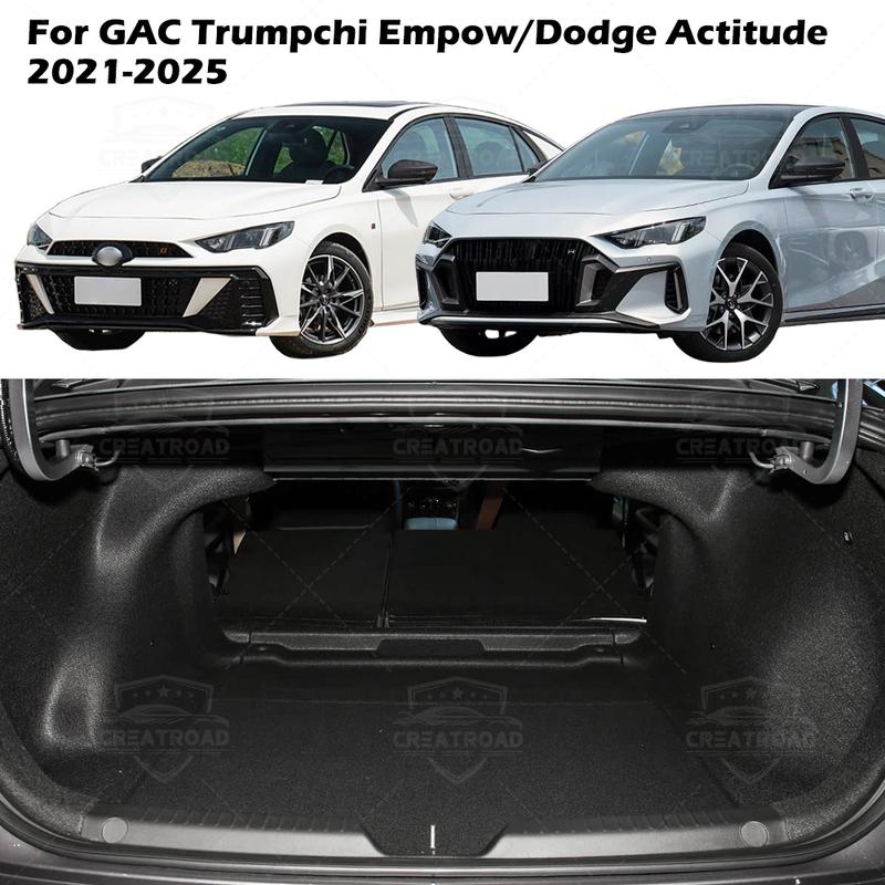 For GAC Trumpchi Empow/Dodge Actitude -2025 2024 Car Floor Mats Trunk Mat Automobile Carpet Cover Interior Accessorie