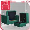Alicja Sofa Bed with Storage Family Meb Bottle Green
