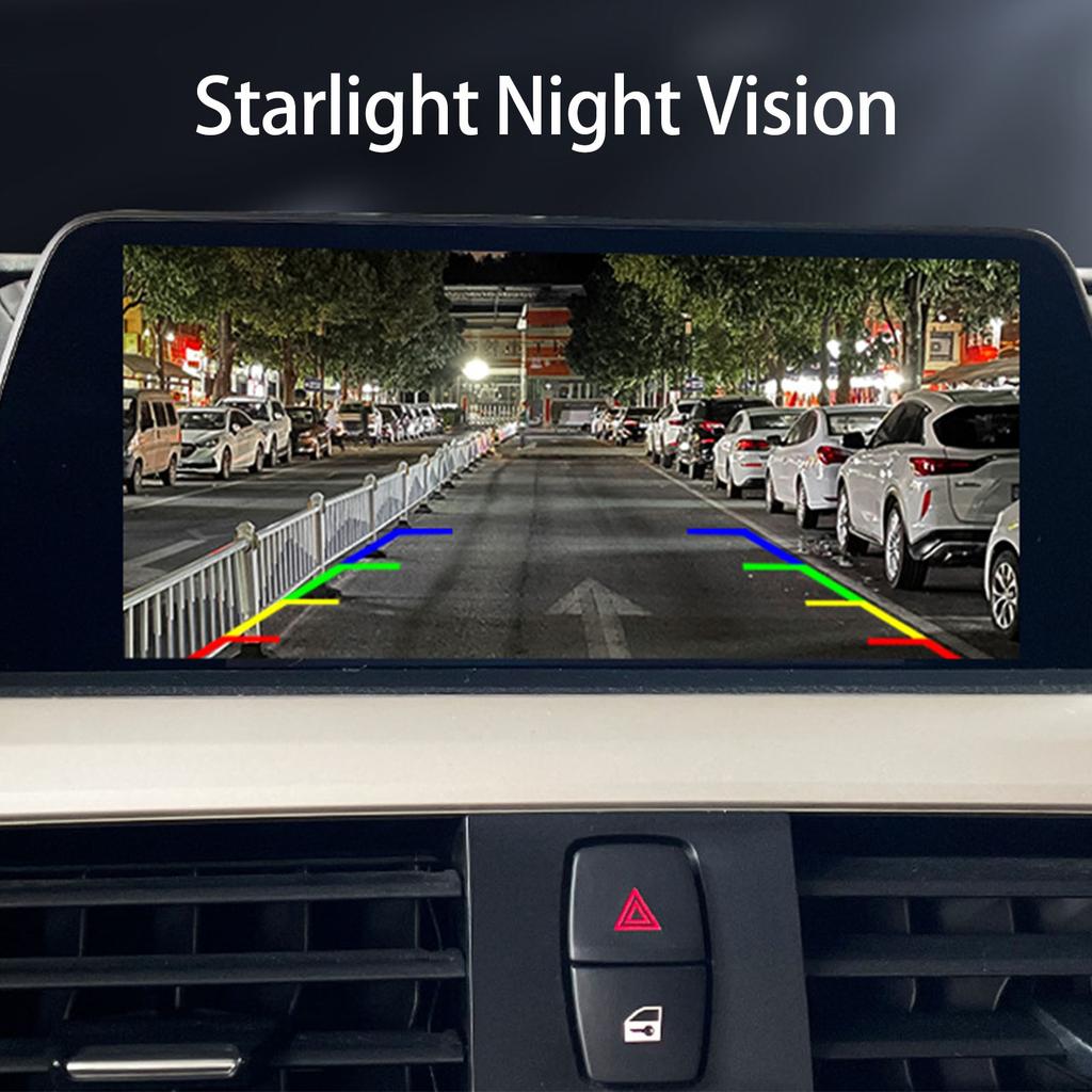 Rearview Camera License Plate Holder Backup Camera, 170 Degree Wide Angle View, High Resolution Display