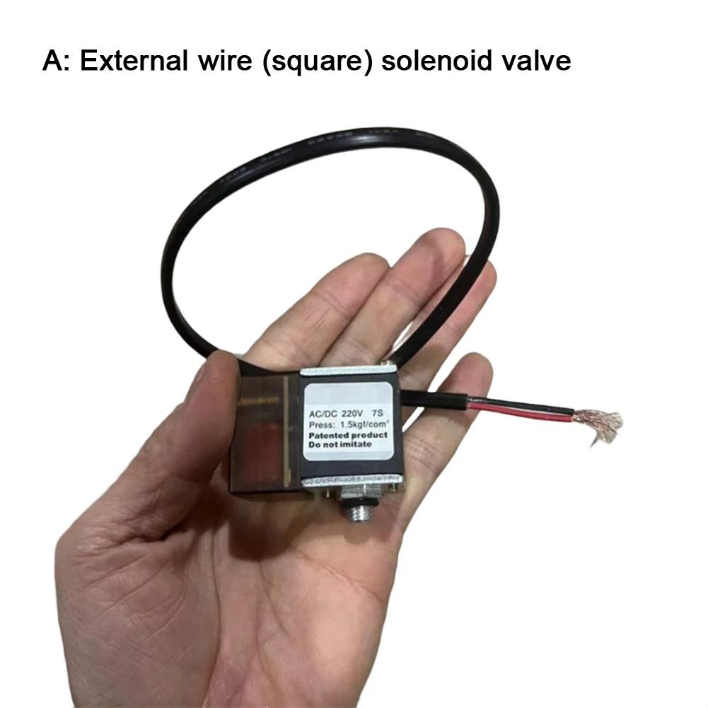 

Pump Solenoid Valve for Air Compressors with Power Off Exhaust Bleed Valve and Check Valve for Efficient and Quiet Performance