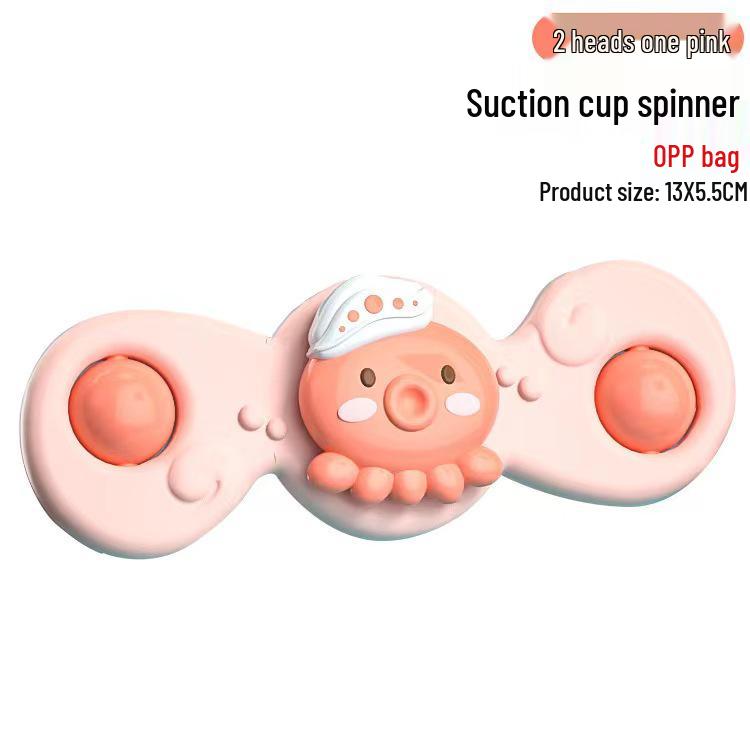 

Детская игрушка-спиннер на присоске: Развивающий высокий стульчик и спиннер для купания