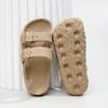 2026 Fashionable Thick-Soled EVA Sandals for Couples - Versatile Indoor/Outdoor Wear in Solid Colors