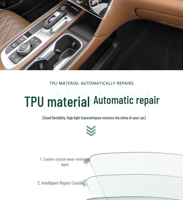 Infiniti QX60 Interior Film Console & Screen Protector (2022-2024)