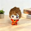Ninjago Kai Plush Toy Mini Chibi Cotton Doll Red Outfit Anime Character Stuffed Keychain Pendant for Game Fan Backpack Decor Birthday Collectible Gift