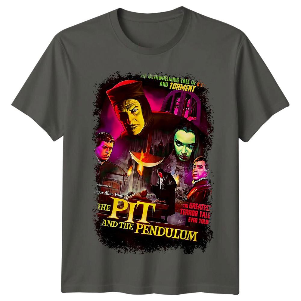 The Pit And The Pendulum 1961 Movie Poster Inspired Tshirt Retro 80s Tee