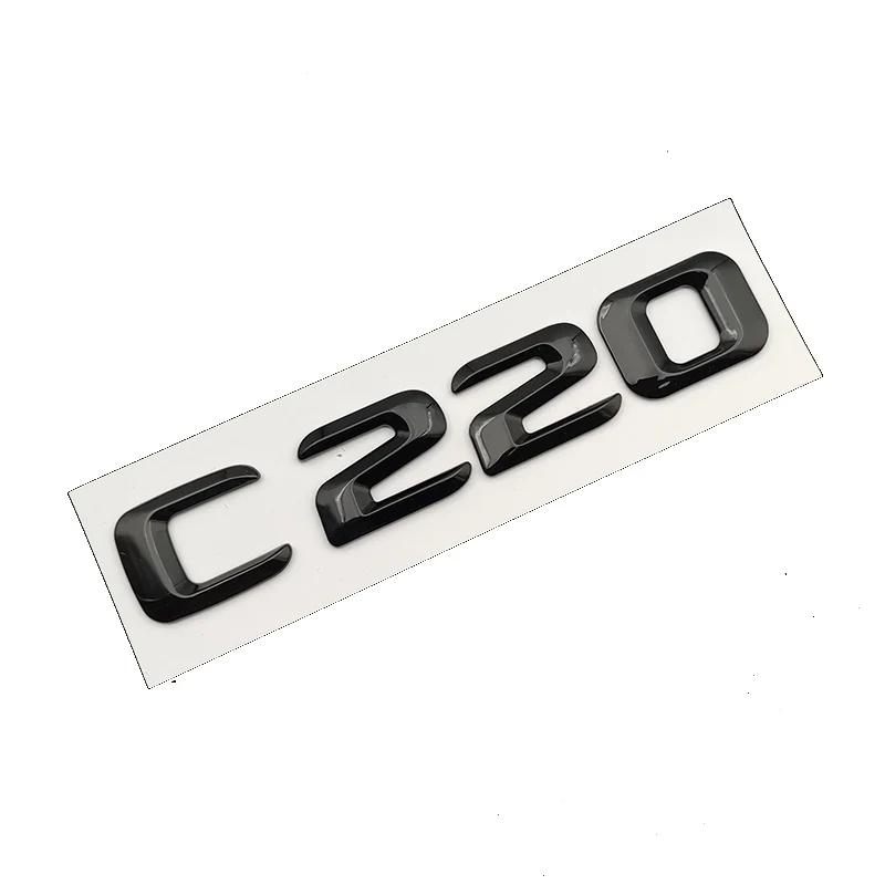 For Car Stickers Mercedes Benz C200 C220 C250 C300 C350 C400 C450 W205 W204 W203 Trunk Emblem Logo 2015 Accessories