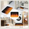 Custom Big Fire Orange Flames Doormat Anti-Slip Entrance Kitchen Bathroom Floor Door Mat Vintage Burning Flame Garden Carpet Rug