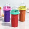 Großvolumiger Smoothie-Becher Lebensmittelgeeigneter Eiscreme-Maker-Becher Einfach zu bedienende Milchshake-Flasche für Kinder