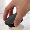 6PCS Desk Grommet 3 Inch ABS Plastic Desk Cord Cable Hole Cover Wire Organizer Caps for Home Office Computer Table Black