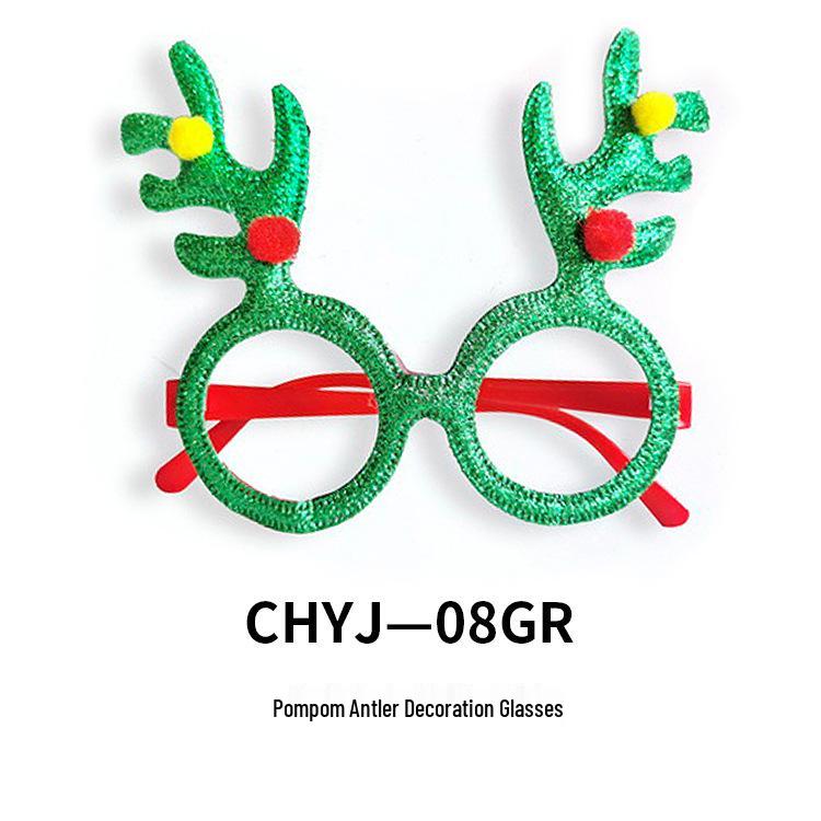 Festive Christmas Eyeglass Frames for Adults & Kids - Creative Holiday Party Accessories & Gifts