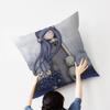 Cute Girls SSantoro Gorjuss Cushion Cover Car Throw Pillow Case For Sofa Car Christmas Gift 40x40cm 45x45cm