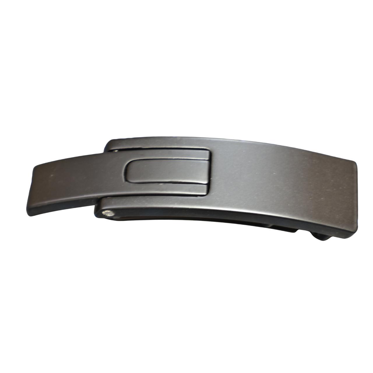 New Arrival Heavy Duty Back Support Weightlifting Chrome Stainless Steel Replacement Weight Lever Buckle Belt L чёрный