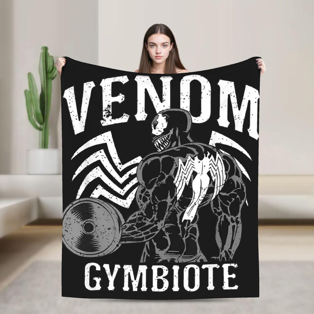 Venom Blanket Plush Awesome Soft Throw Blanket for Coverlet Decoration