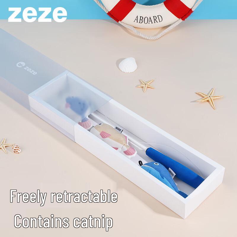 ZEZE Interactive Cat Teaser Wands