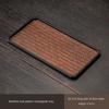 Chinese Tea Table Tureen Base Support Teapot Mat Bamboo Alloy Purple Sand Teapot Kettle Mat Pot Mat Serving Trays Tea Tray