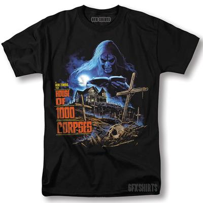 House of 1000 Corpses Shirt Horror Movie Classic Vintage Graphic Design T-Shirt