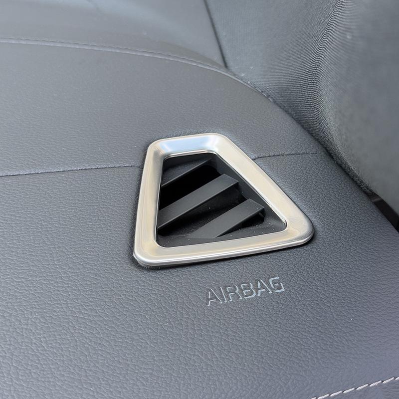 Compatible XC60/S60/V60 Air Vent Mask Decorative Stickers for Center Console Dashboard.