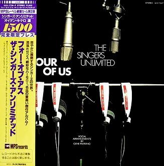 

LP Record SINGERS UNLIMITED - Four Of Us ULS1736P MPS 1982 Japan Obi Jazz