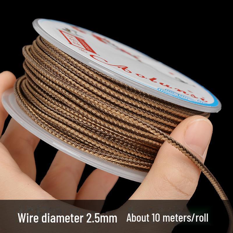 Hand-Woven 2.5mm Ruyi Rope for Jade Pendant Lanyard or Colorful Beaded Bracelet