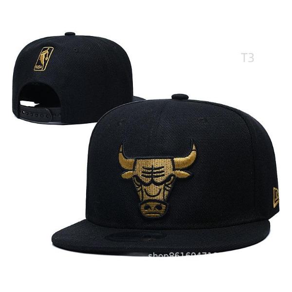Source Baseball Cap Basketball League Bull Hat Street American Retro Embroidery Flat Edge Bull Head Casual Hat