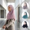 Floral Women's Hijabs Modest Wear Islamic Headscarf Classic Muslim Hijab  Women's Wear