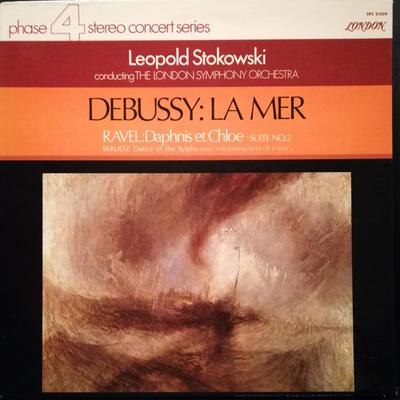 Disque Vinyle LEOPOLD STOKOWSKI DIRIGEANT LE LO - La Mer / Daphnis Et Chloé, Suite No SPC21059 London Records 1970 US Classique Occasion