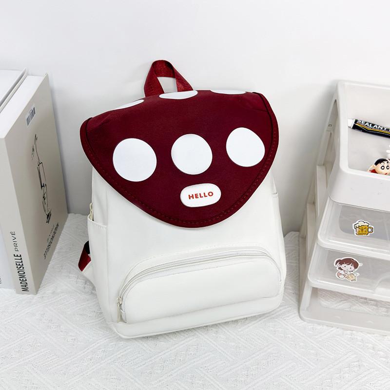 Playful And Stylish Mushroom Backpack For Toddlers And Preschoolers Durable Breathable Design For School