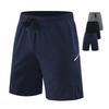2024 Men's Quick-Dry Outdoor Running Shorts – Mid-Length, Loose Fit for Casual Fitness.