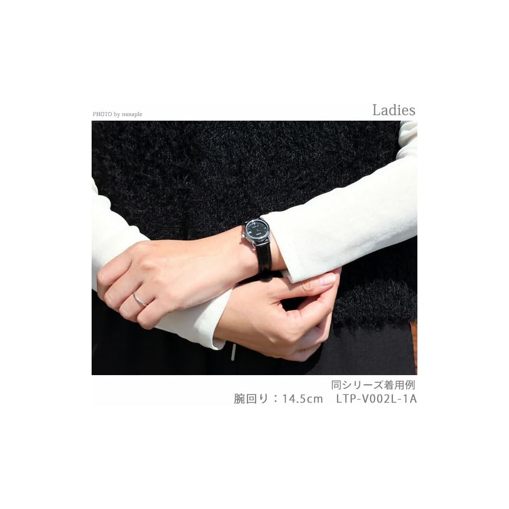 Casio Cheap Casio Standard Quartz Women's Wristwatch LTP-V002L-7B2 Leather Band White Dial