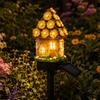 Resin House Stake Light, Lights for Garden Decoration