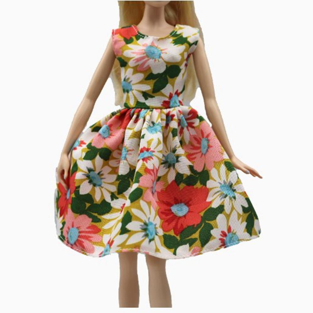 Fashion Polka Dot Skirt Handmade Casual Wear Striped Dresses Girl Gift DIY Accessories Girl Dresses Clothes for 30cm