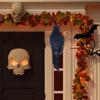 12 Inch Realistic Hangable Dead Black Crows Halloween Garden Decoration Handmade Artificial Birds Model For Lawn Garden Outdoor