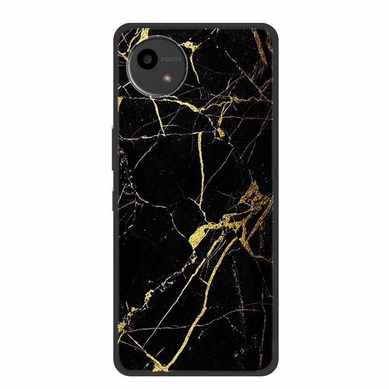 Case For SHARP AQUOS WISH4 Marble TPU Soft Silicone Back Cover SharpSmartphones SH-52E Phone Cases Protector Mica Painted Capa